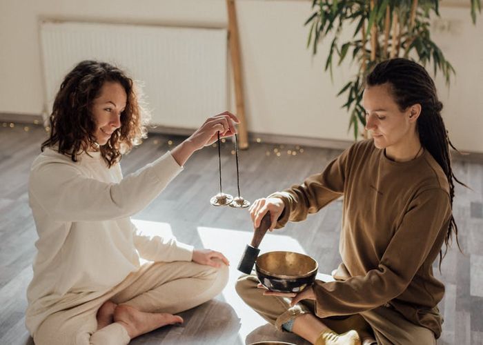 Abstract image of calm and mindful practice